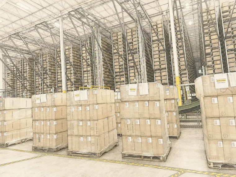 Coordinated warehouse operation prepared for enterprise RFID