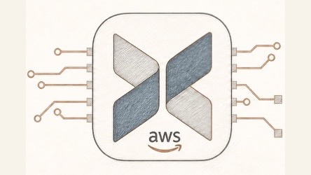RFID integration hub with connection paths to enterprise systems